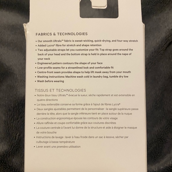 Lululemon Double Strap Face Mask in Soft Sand - Picture 10 of 13